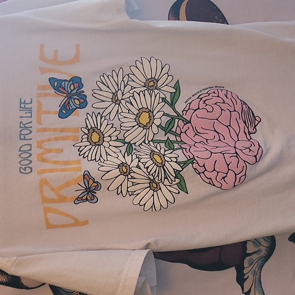 Primitive limited edition mental health awareness Mens Med tee - Picture 2 of 5